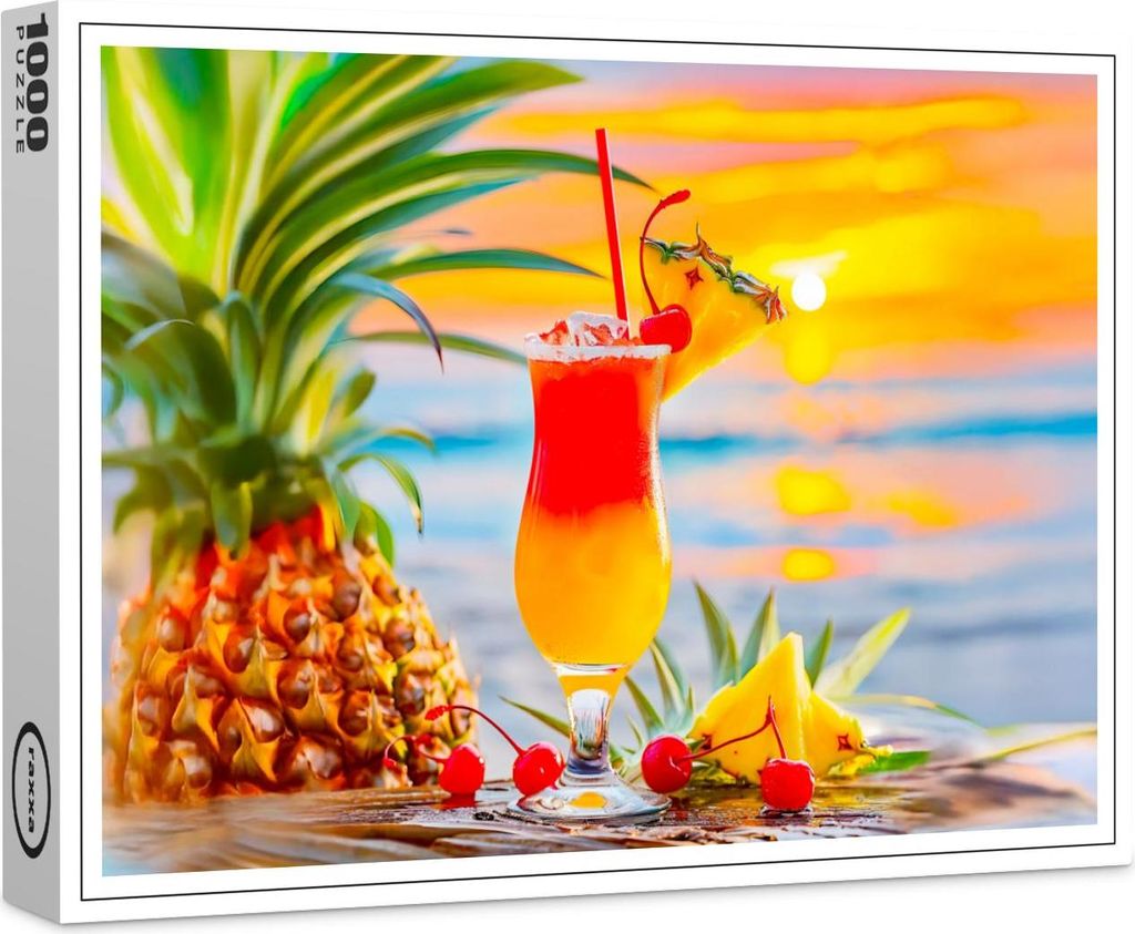 raxxa Premium-Puzzle "Pina Colada Tropical Classic", 1000 Teile