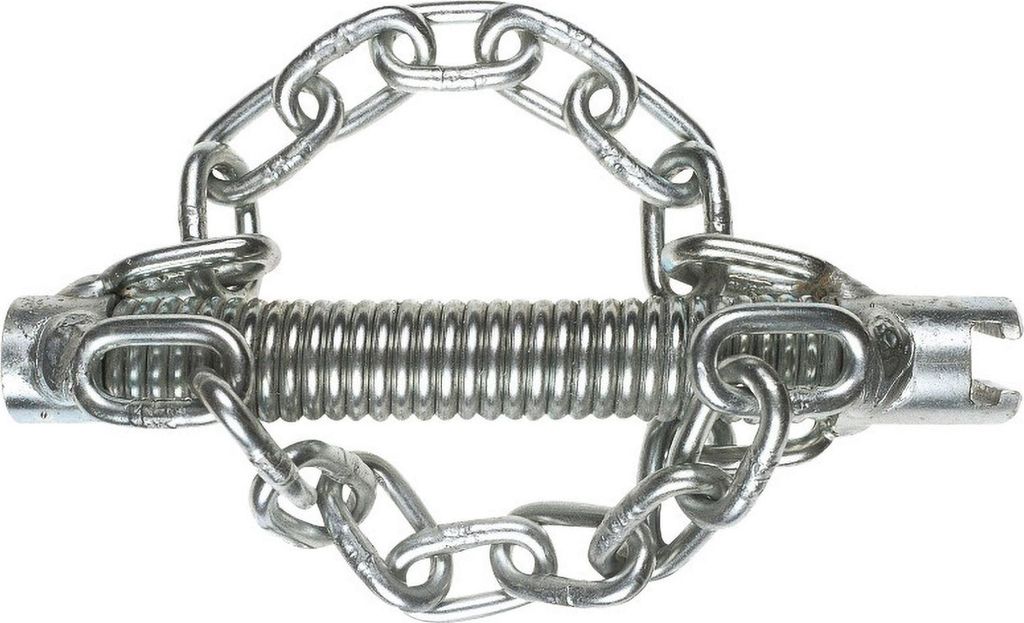Rothenberger Kettenschleuderkopf mit 2 glatten Ketten, 22 mm