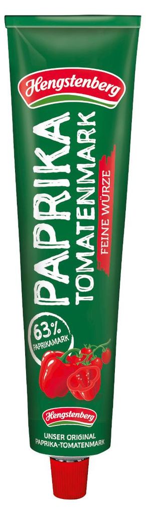 Hengstenberg Paprika- und Tomatenmark echter Allrounder Tube 100g