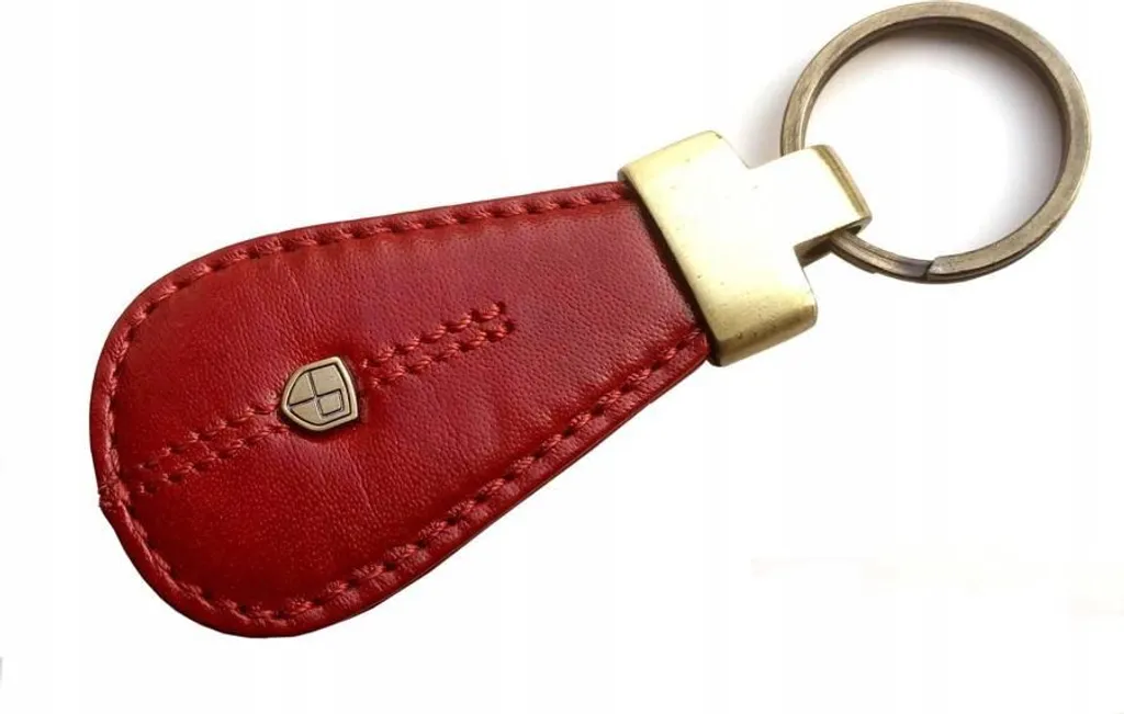 Peterson Portachiavi Rosso in Pelle | Edizione Accessori per Fumatori