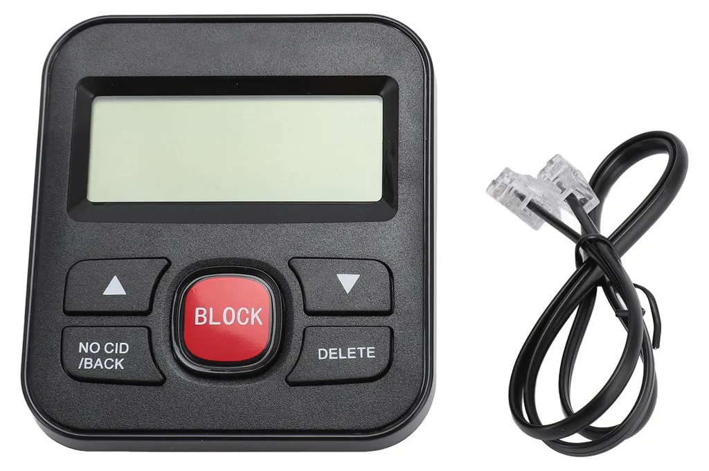 Protection appels bureau et domicile : bloqueur 4000 avec écran LCD