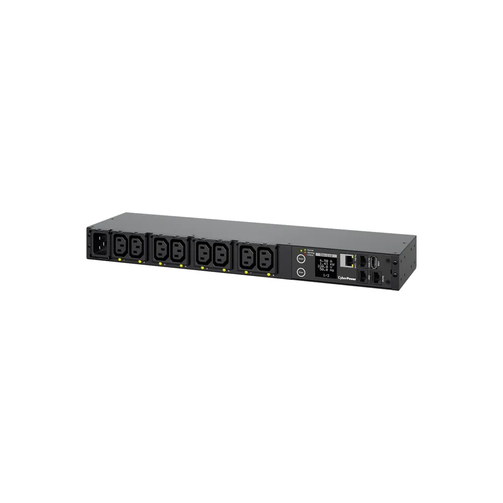 PDU 1U Switched 230V 20A avec Gestion à Distance et 8 Ports IEC