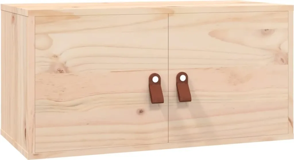 vidaXL Armadio a muro 60x30x30 cm: Vera Legna di Pino per la Tua Casa