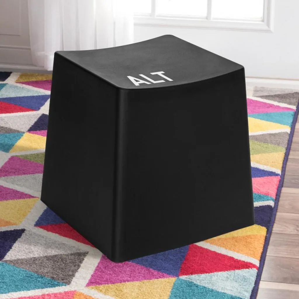 Pouf Tabouret ALT en Forme de Clavier d'Ordinateur Design Original - 2