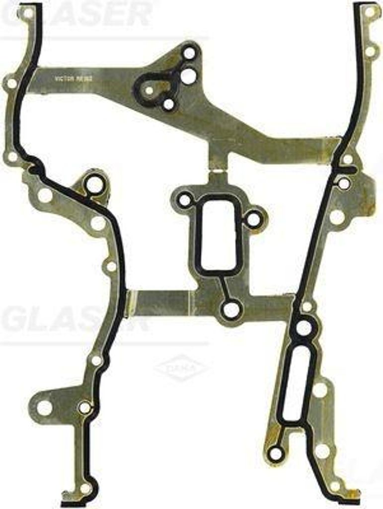 GLASER Steuergehäusedichtung Steuergehäusedichtung X59723-01 für OPEL Corsa D Schrägheck (S07)