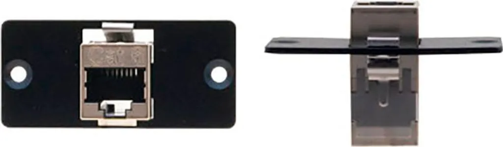 Obturateur Noir pour Plastron 45x45 Kramer W-45(B) Montage Mural