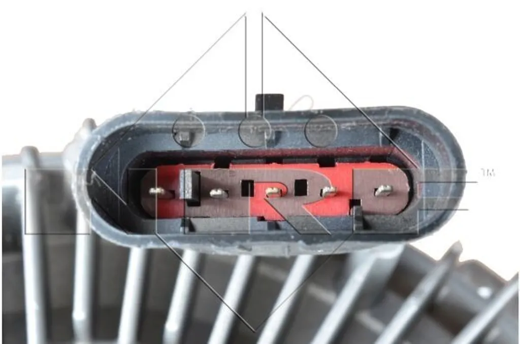 Ventilateur de radiateur DAF 138mm NRF avec commande électronique précise - 13