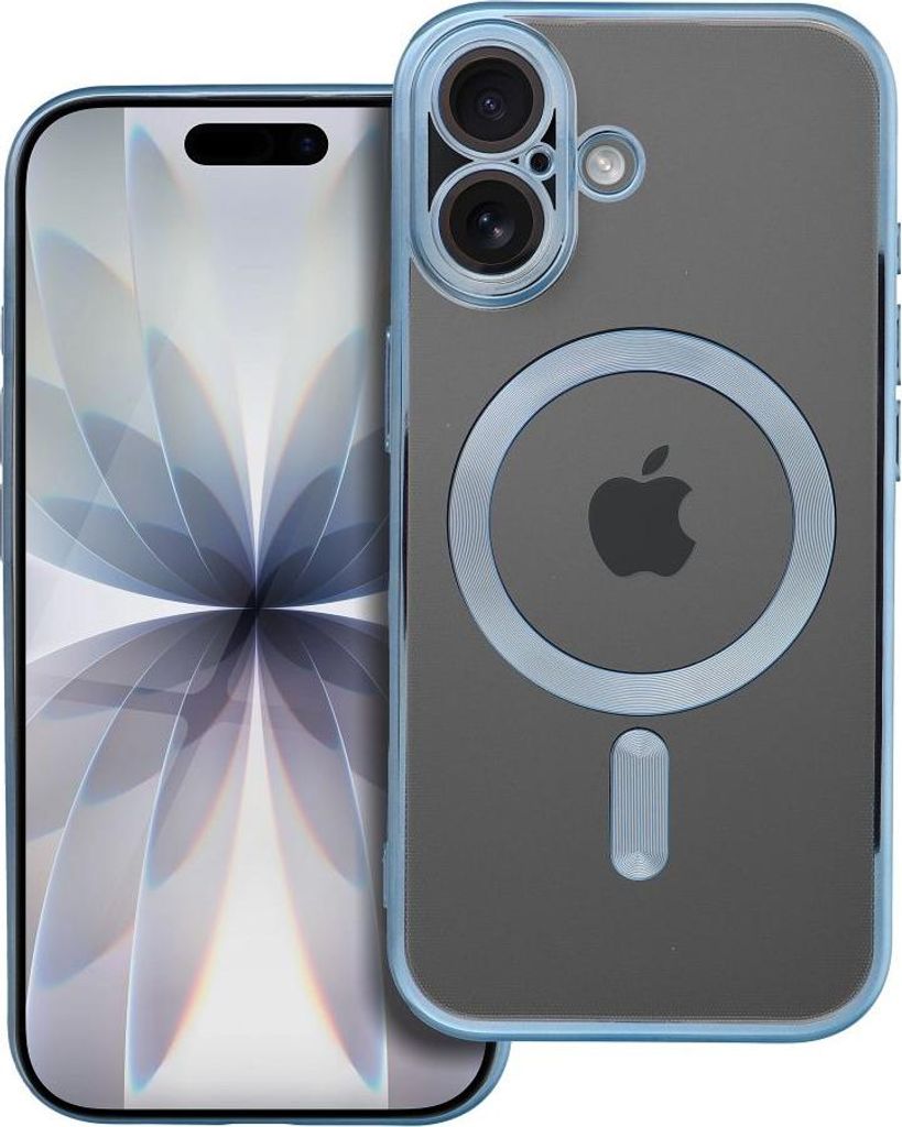 ELECTRO MAG COVER kompatibel mit MagSafe passend für IPHONE 17 blau
