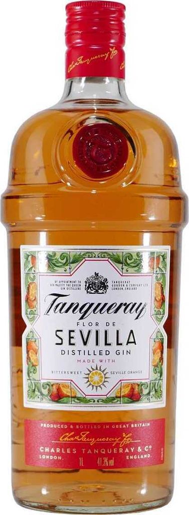 Tanqueray Flor de Sevilla Gin, aroma di arancia, 41,3% vol, Immagine del prodotto 