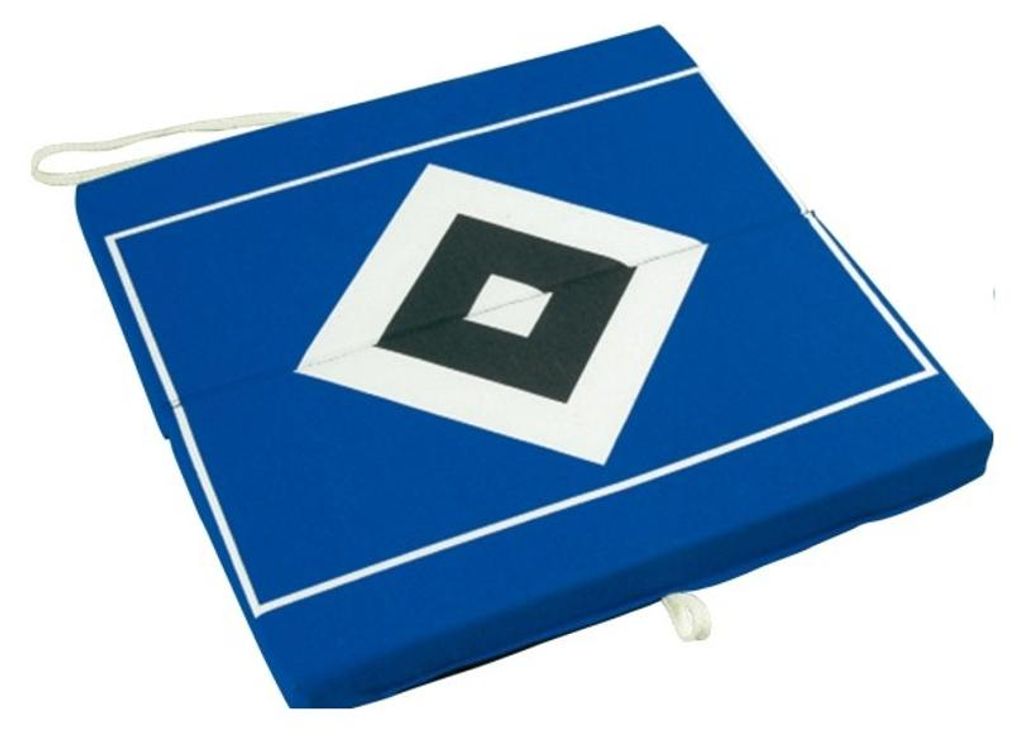 HSV Sitzklappkissen Klappkissen Kissen Hamburger SV Produktbild 