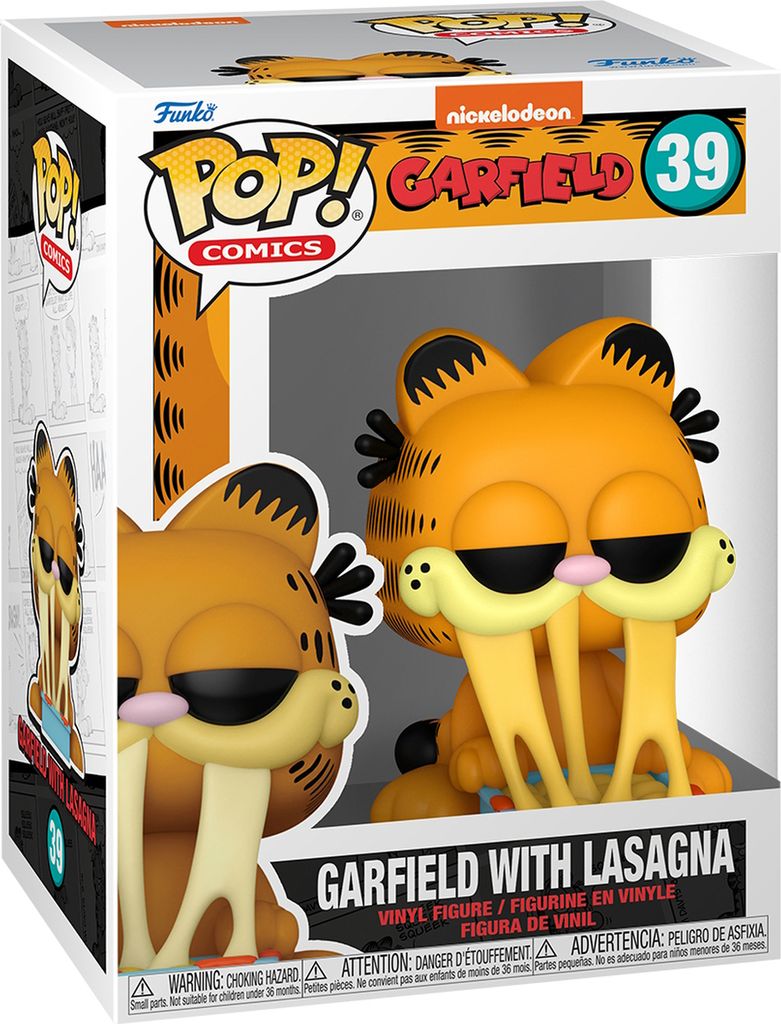 Garfield with Lasagna 39 - Funko Pop! Vinyl Figur Produktbild 