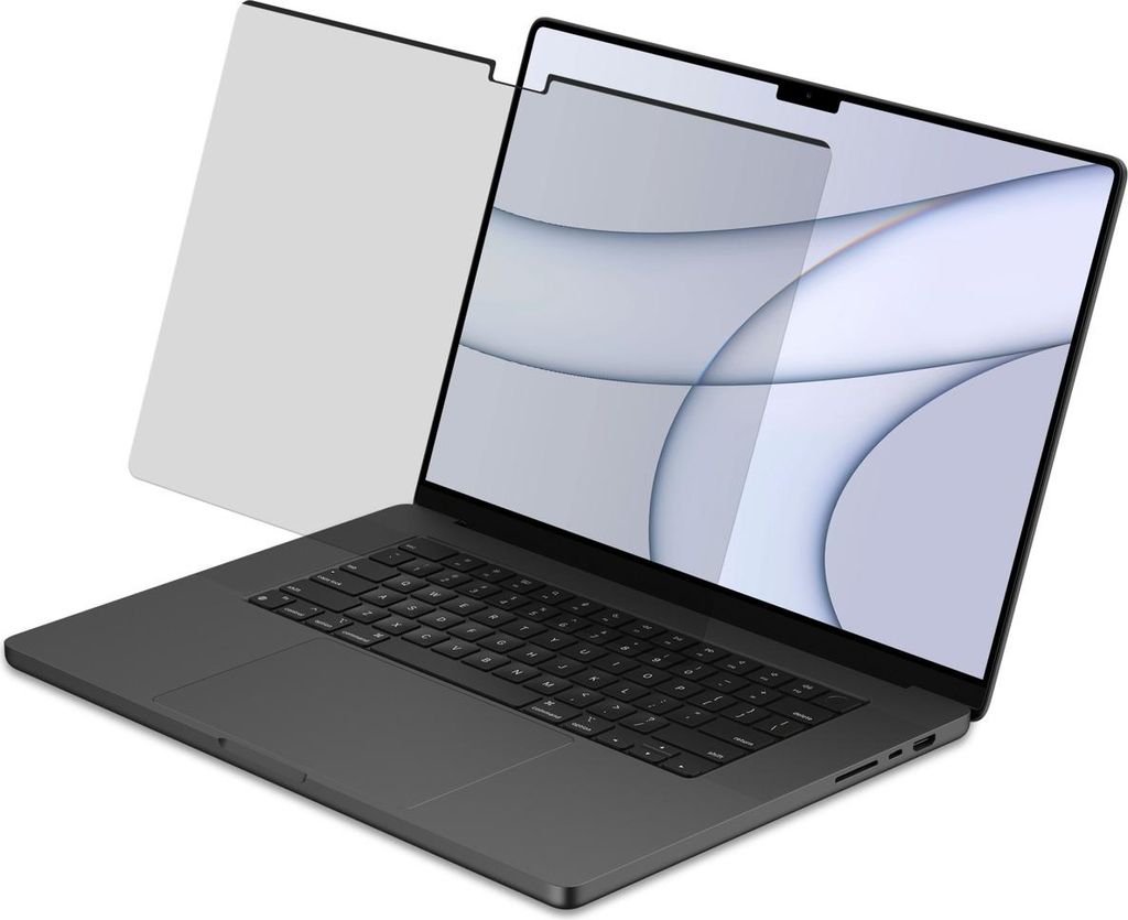 MacBook Air 13 inch 2024 M3 chip/ MacBook Air 13 Zoll 2025 M4 chip/ MacBook Air 13 Zoll 2022 Screenprotector: Accezz Magnetische Screenprotector - ...