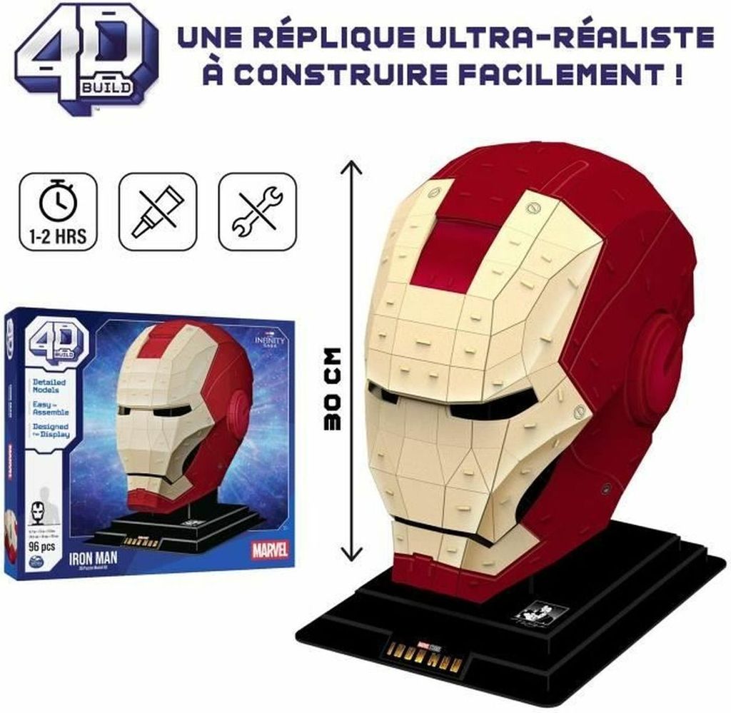 FDP FAP Marvel Iron Man Helmet GML, Zestaw do budowania, 12