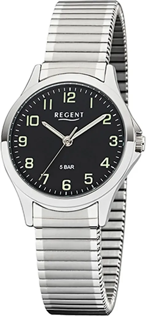 Regent Montre Femme 2242415 en Métal Argent avec Bracelet à Tirette