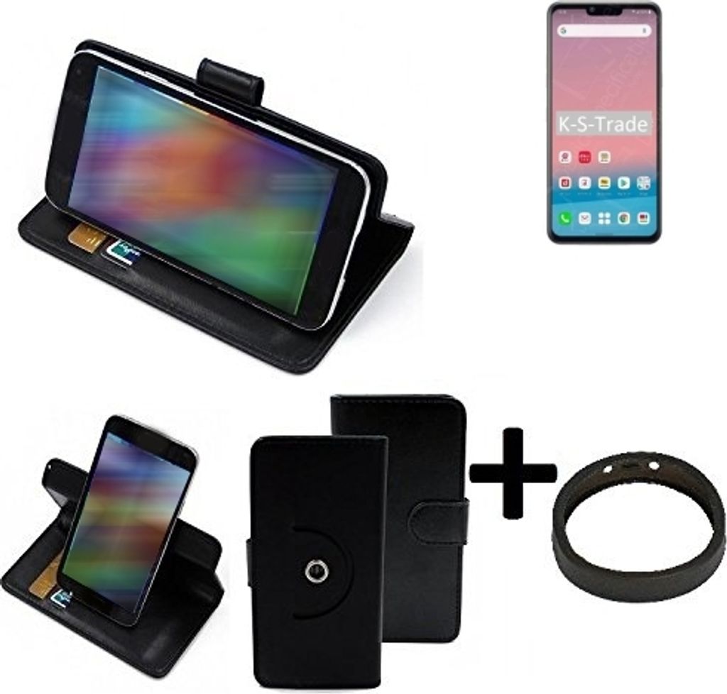 K-S-Trade Case Schutz Hülle kompatibel mit LG Electronics Style3 + Bumper Handy Hülle Flipcase Smartphone Cover Handy Schutz Tasche Walletcase