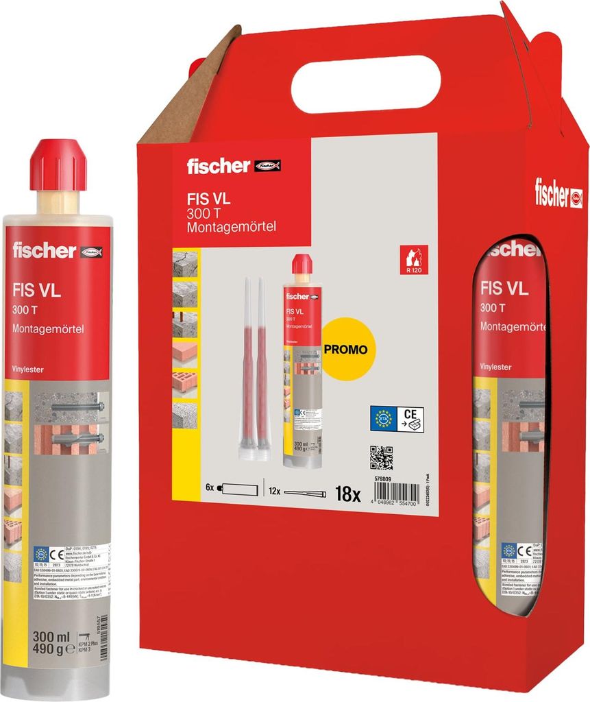fischer FIS VL 300 T malta di montaggio Immagine del prodotto 