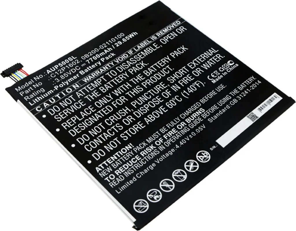 Batterie CELLONIC C12P1602 pour ASUS ZenPad 3S 10 Z500KL - 7700mAh