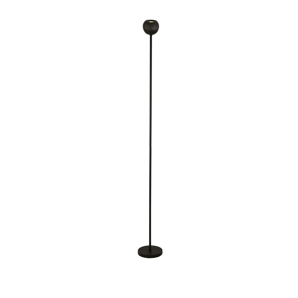 Lampadaire de Lecture Eindhoven Noir Mat - Éclairage d'Appoint Bureau