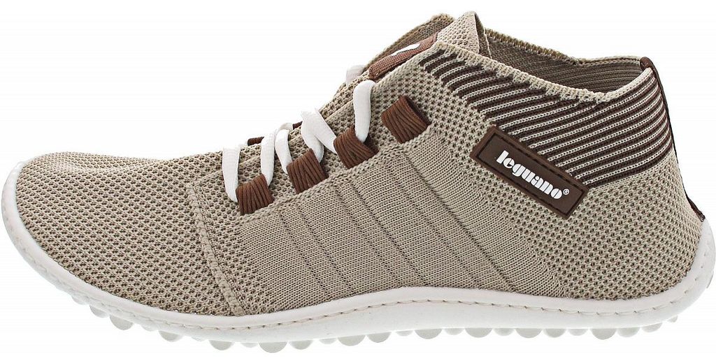Leguano Beat sportlicher Schnürer Beige in Gr. 44 Produktbild 