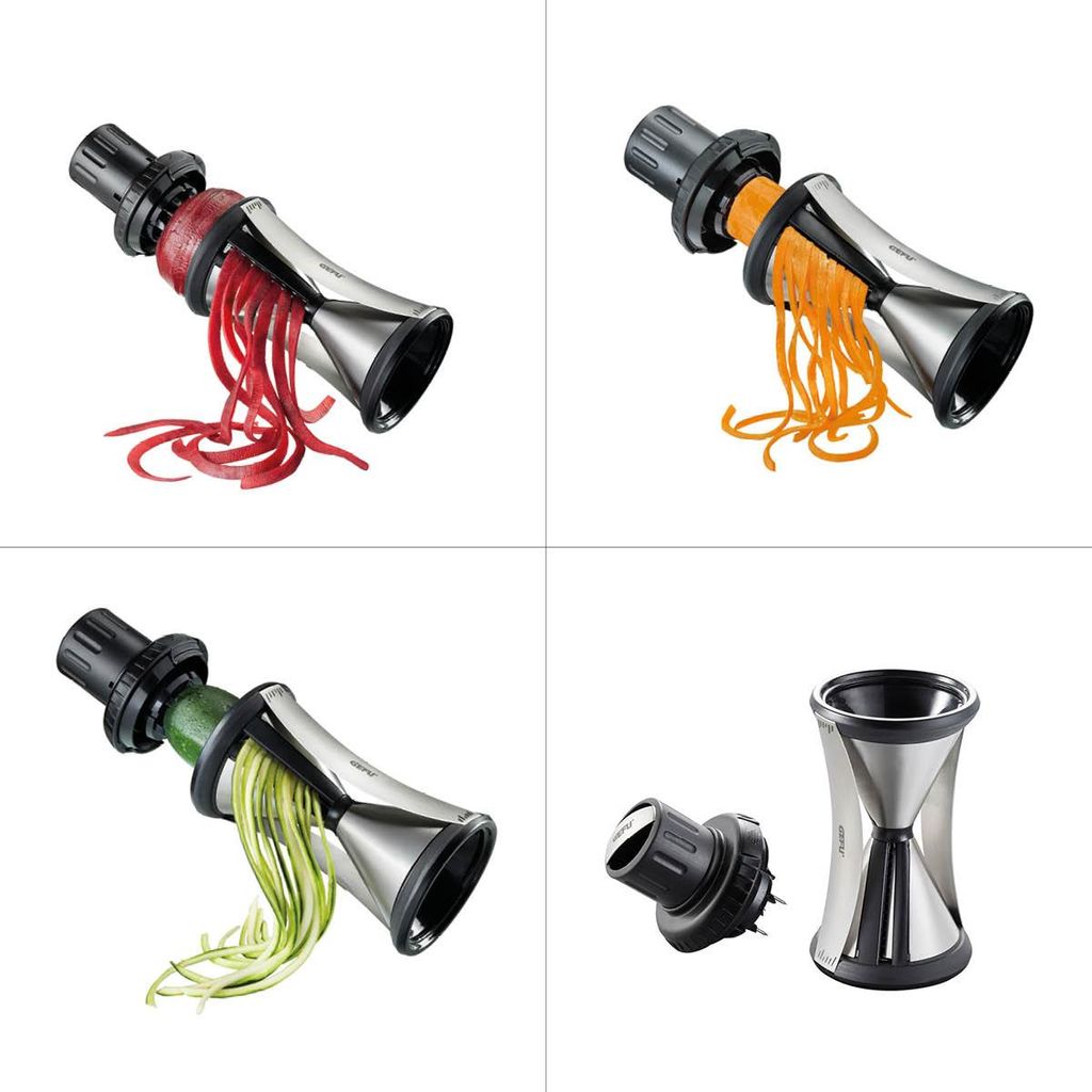 Spiralschneider SPIRELLI® XL inkl. Reinigungsbürste Produktbild 