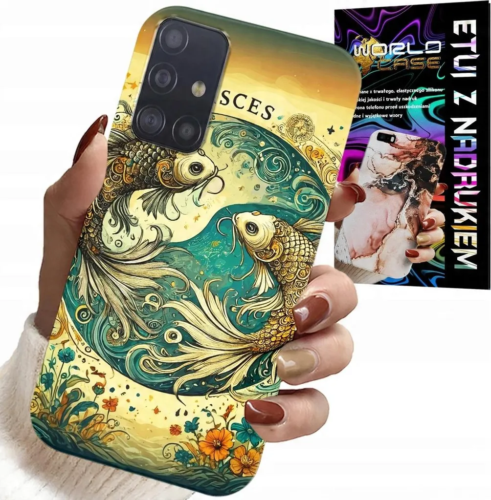 Cover Samsung A71 Segno Pesci | Un Viaggio tra le Stelle in Lamina