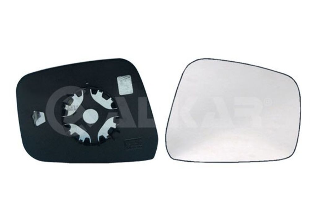 ALKAR Spiegelglas Außenspiegel Rechts für NISSAN NP300 Navara Pickup (D40) 6402572
