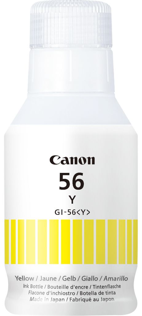 Canon GI-56Y Gelb Tintenflasche, Original, Gelb, Canon, Produktbild 