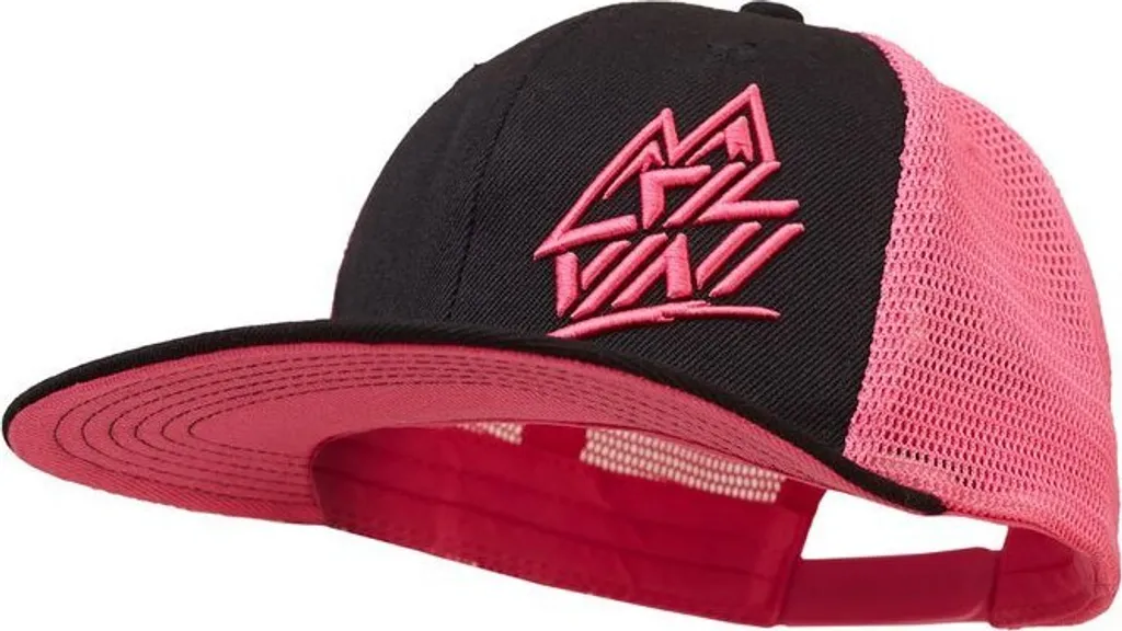 Casquette Silvini Mirano anti-sueur noir-fuchsia pour casque de vélo