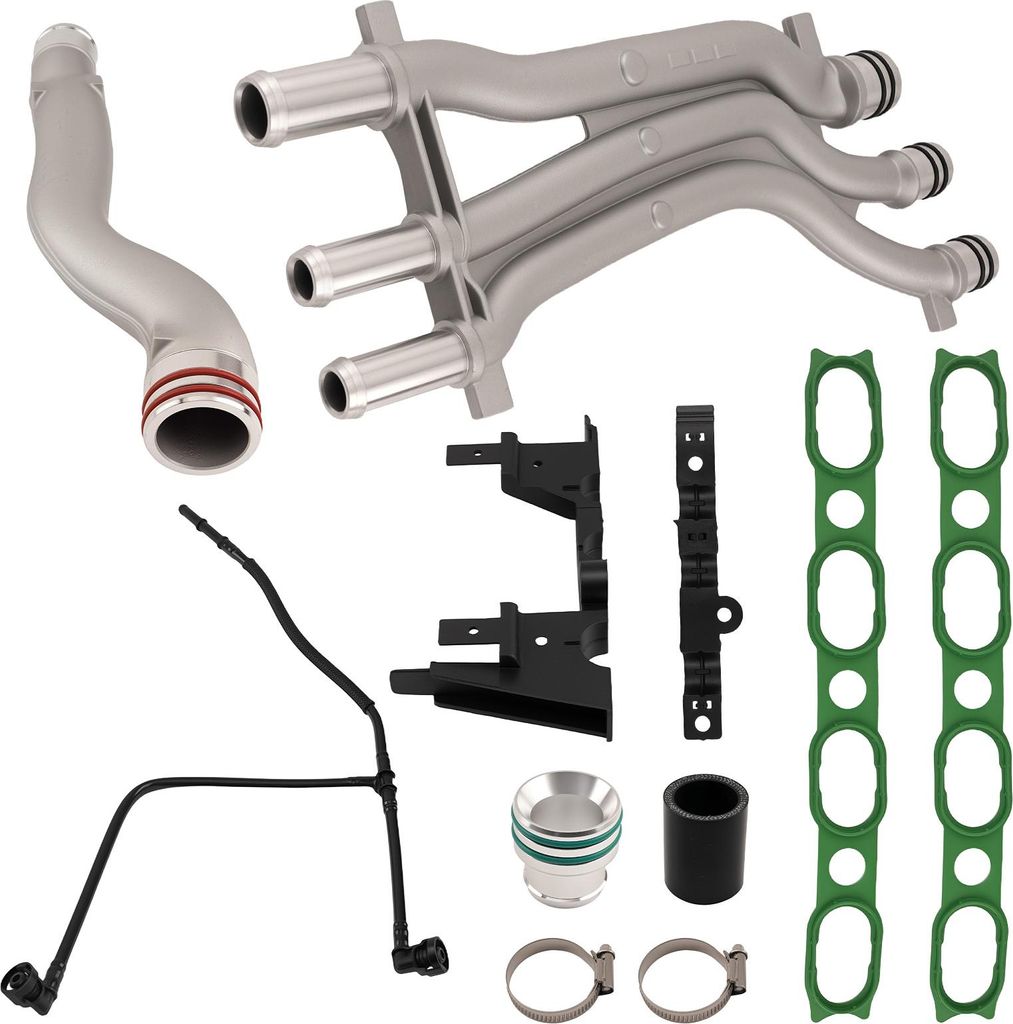 Alu Kühlmittelleitung for Porsche Cayenne 4.5L 2003-2006 Produktbild 