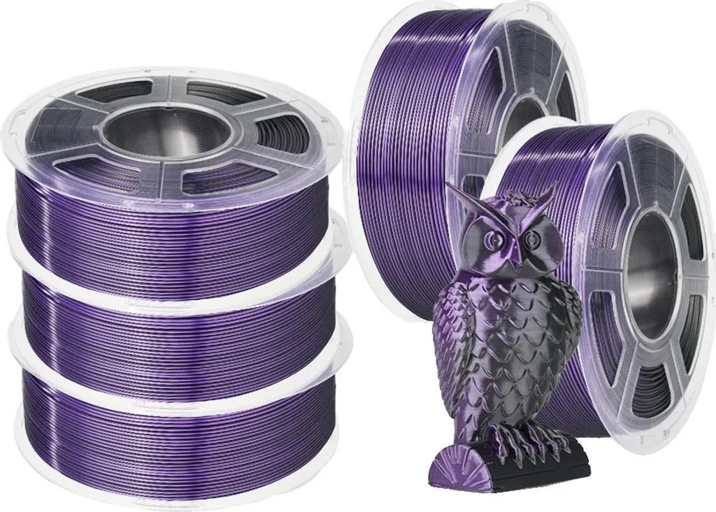 Filament 3D finition soie pour décoration - SKDC BK PP Éco-responsable