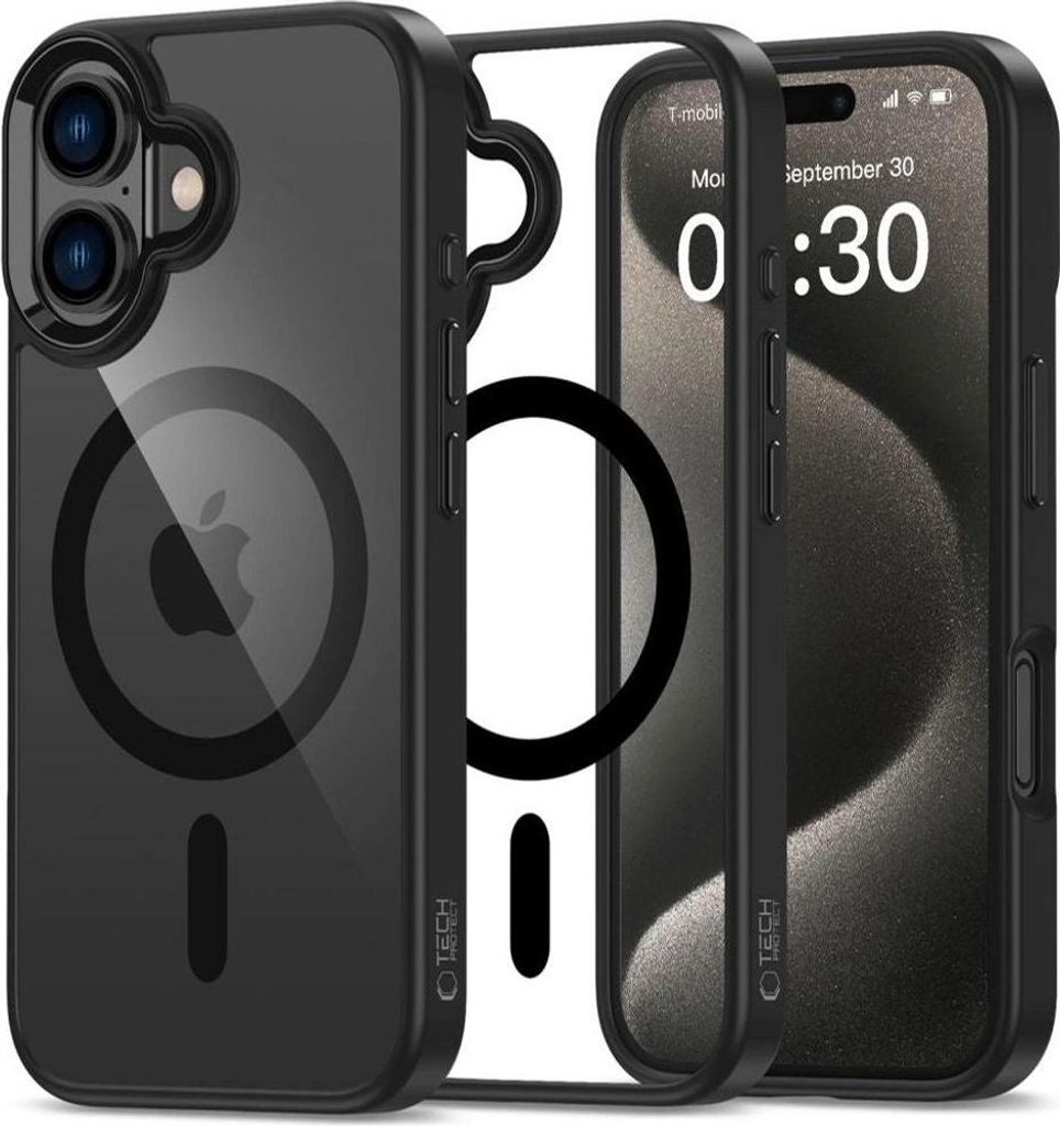 Tech-Protect Magmat Magsafe Iphone 16 nero/chiaro Immagine del prodotto 