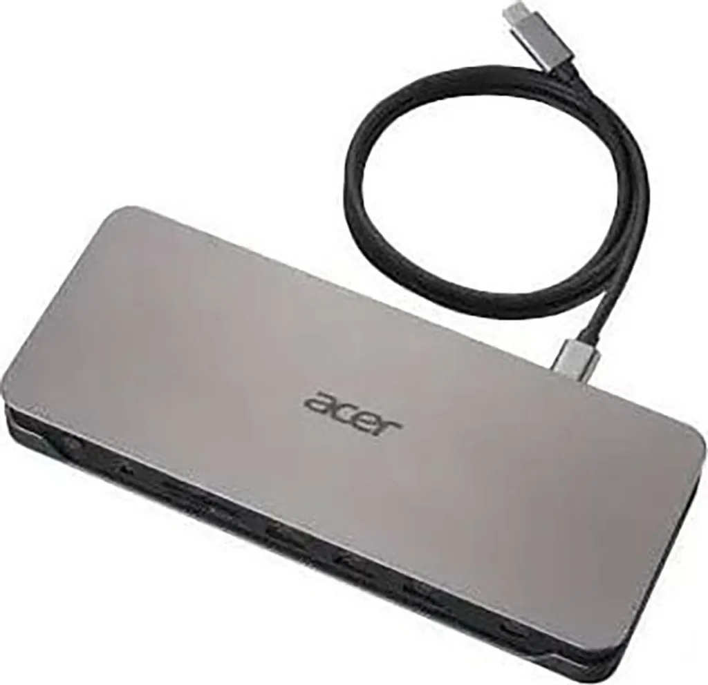 Acer USB Type-C Docking Station performante avec cordon secteur EU CH - 8