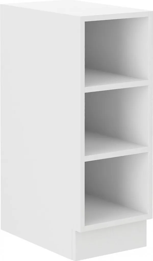 Meuble bas pour interstice de cuisine 30 cm LAJLA armoire ouverte