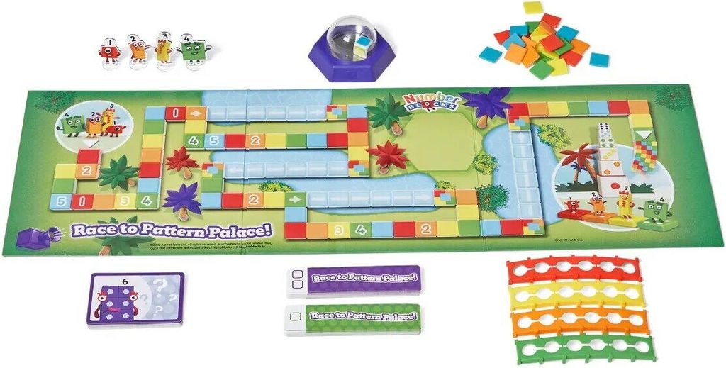 Gra Numberblocks - Wyścig z Pałacu Modeli Zdjęcie produktu 