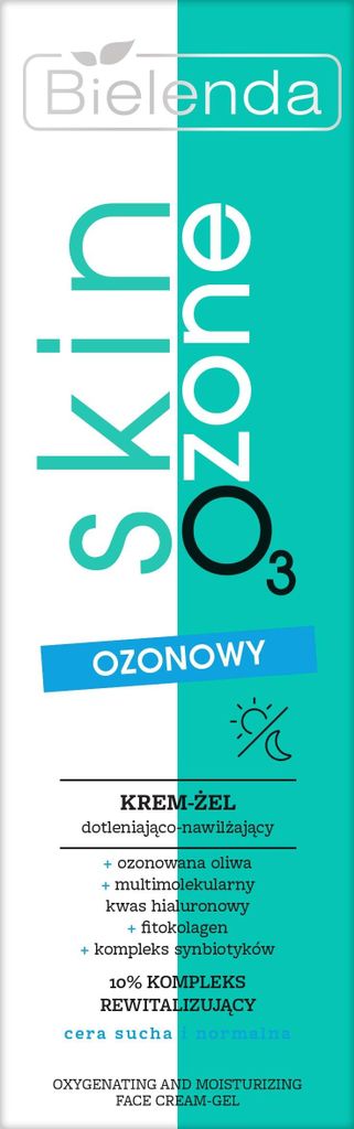 BIELENDA Skin O3 Zone Sauerstoffspendendes und feuchtigkeitsspendendes Creme-Gel 50 ml