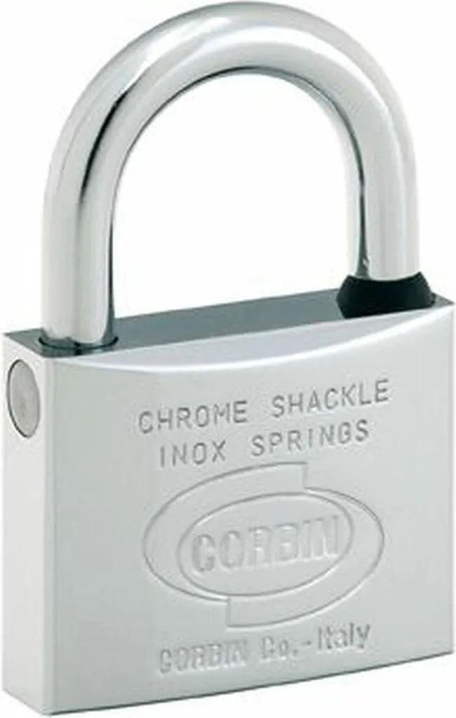 Cadenas de sûreté CORBIN Euromarine 50 mm pour bateaux et extérieur
