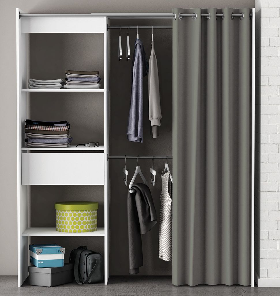 Kleiderschrank Schrank Holzschrank Schlafzimmerschrank Produktbild 1