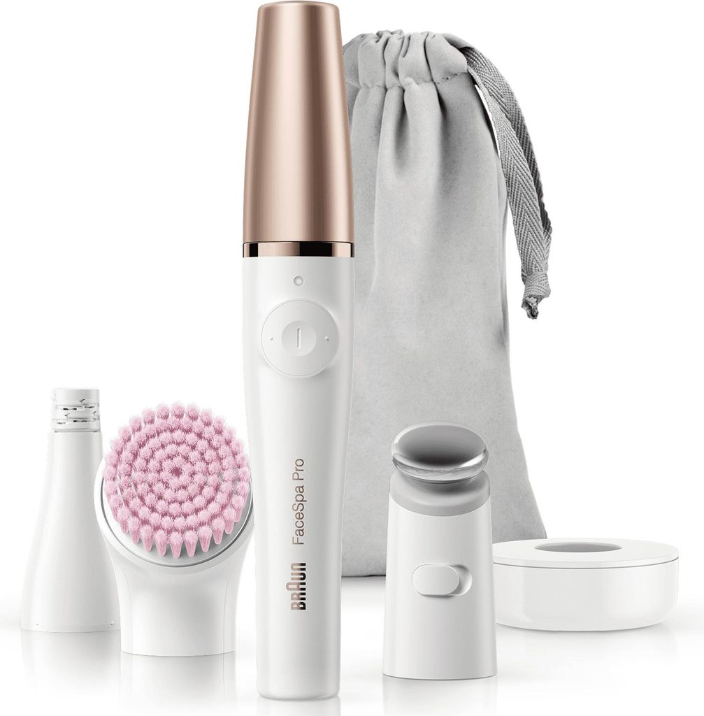 Braun FaceSpa Pro 912 - wielofunkcyjny depilator do twarzy Zdjęcie produktu 