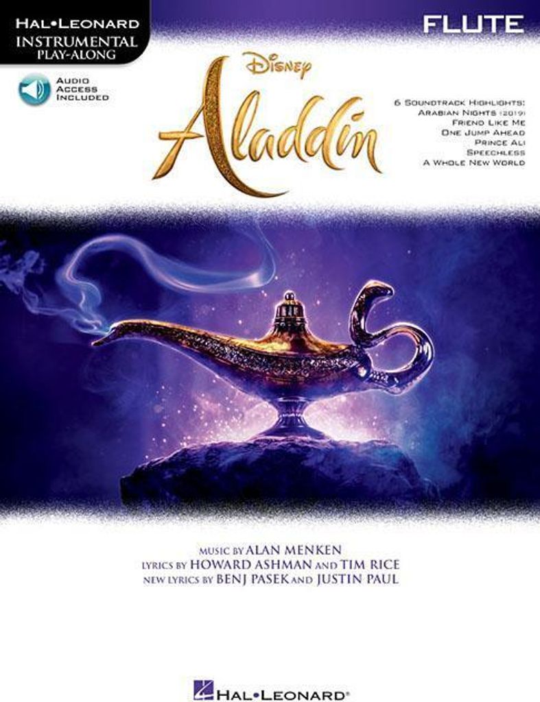 Aladdin: Instrumental Play-Along Series for Flute