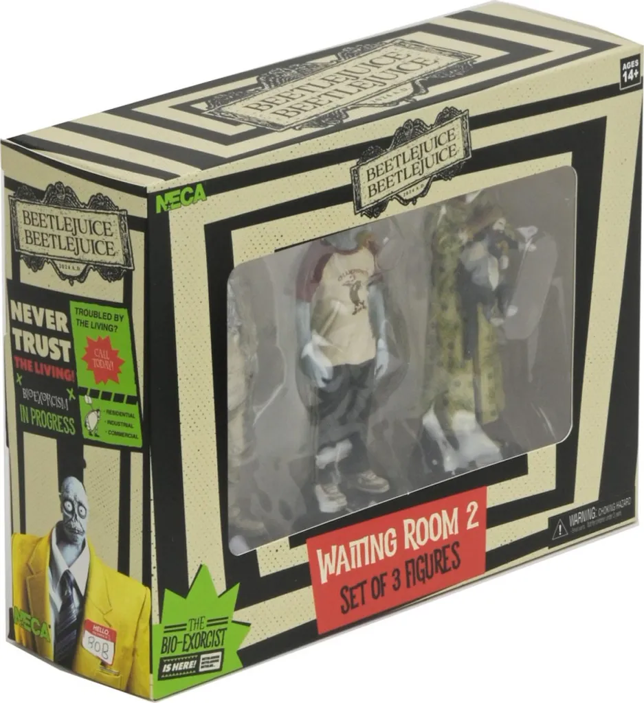 Figurines Beetlejuice NECA Pack de 3 Spaceman et Winner 18cm - 2