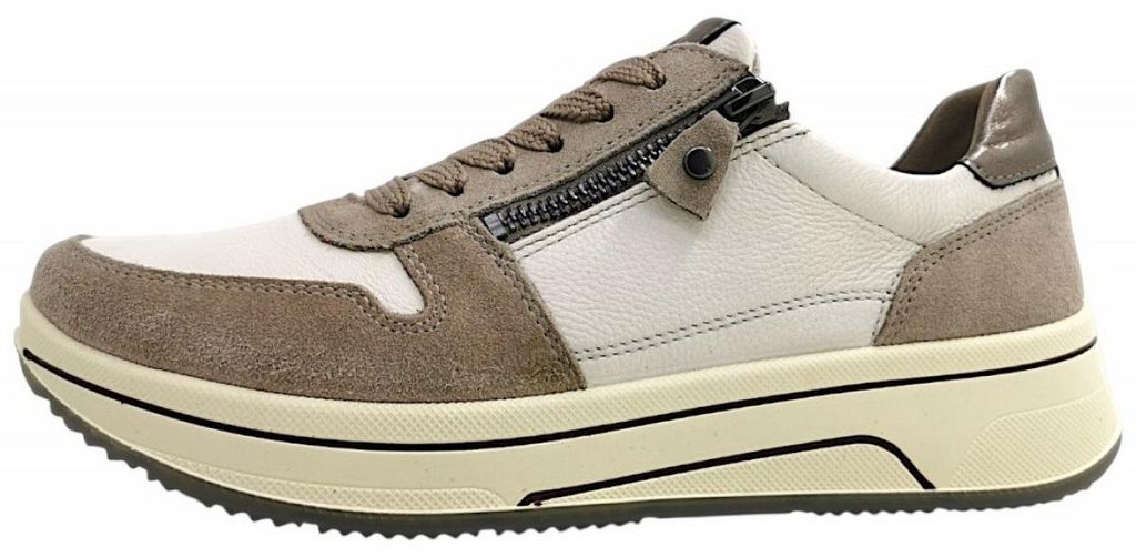 Ara Sapporo 3.0 Damenschuhe sportlicher Schnürer Weiß Freizeit, Schuhgröße:EUR 37.5 | UK 4.5