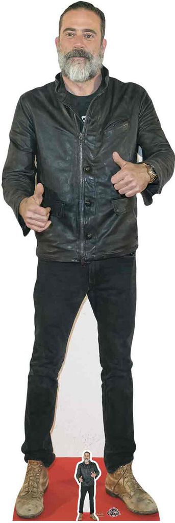 Walking Dead Pappaufsteller Negan Jeffrey Dean Morgan Pappaufsteller