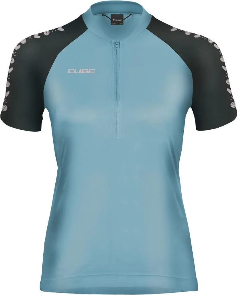 Maillot de Vélo pour Femme Cube ATX CMT - Idéal Sorties Route et VTT