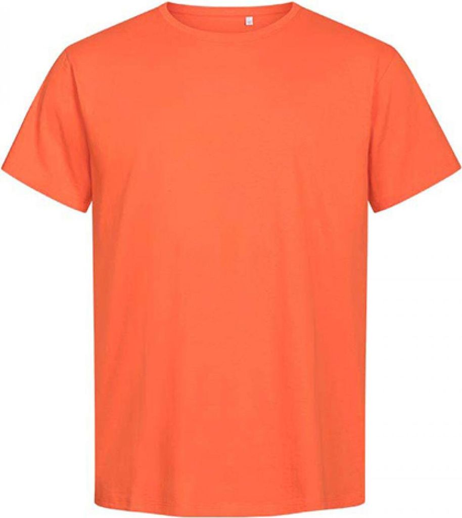 Premium Organic T-Shirt Plus Size Herren, Dunkelorange, 4XL