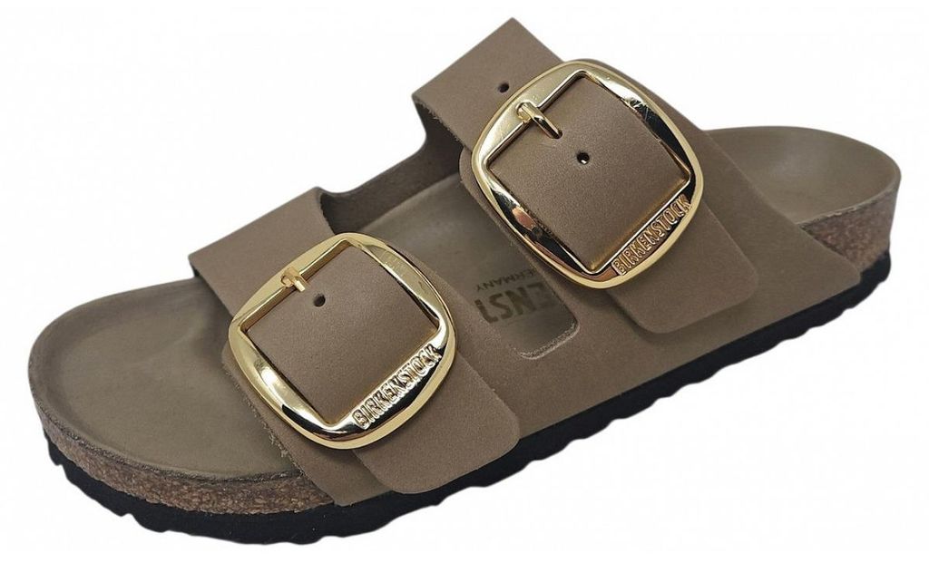 Birkenstock Arizona Big B. Narrow Pantolette Beige in Gr. 38