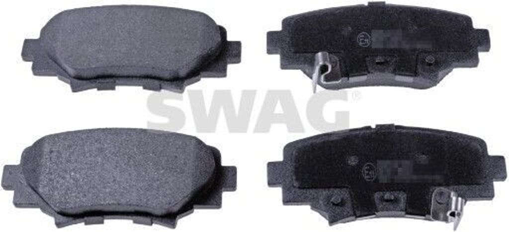 SWAG Bremsbeläge Satz Hinten Bremsklötze für MAZDA 3 Schrägheck (BM, BN) 33 10 6544