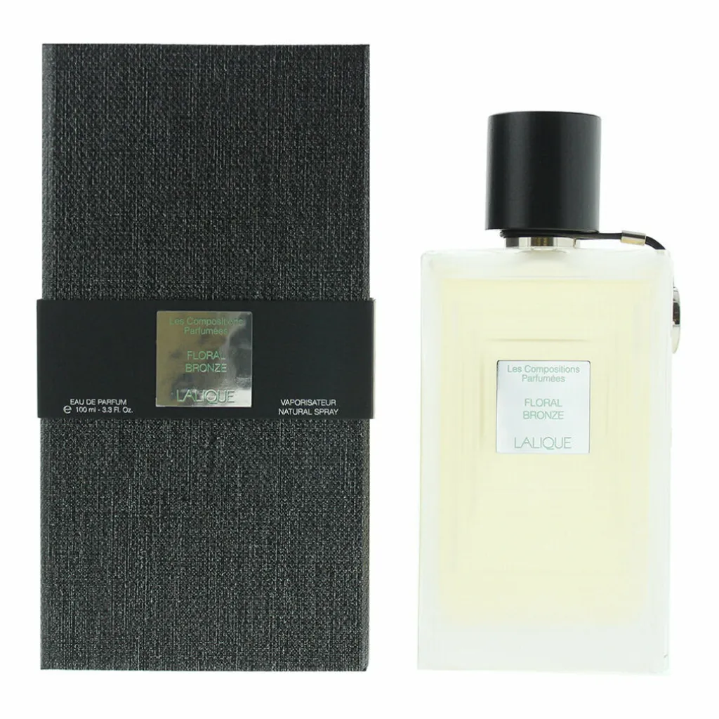 Lalique Floral Bronze Eau de Parfum Unisexe 100 ml - Flacon de Luxe - 4