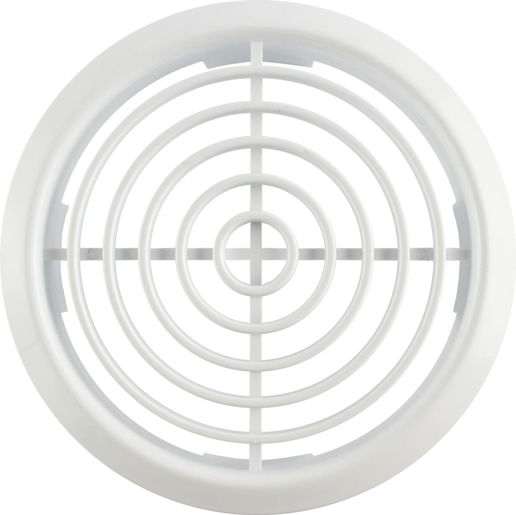 Lüftungsgitter Möbelgitter Belüftungsgitter Abluftgitter Wohnmobil Ø 70 mm weiß