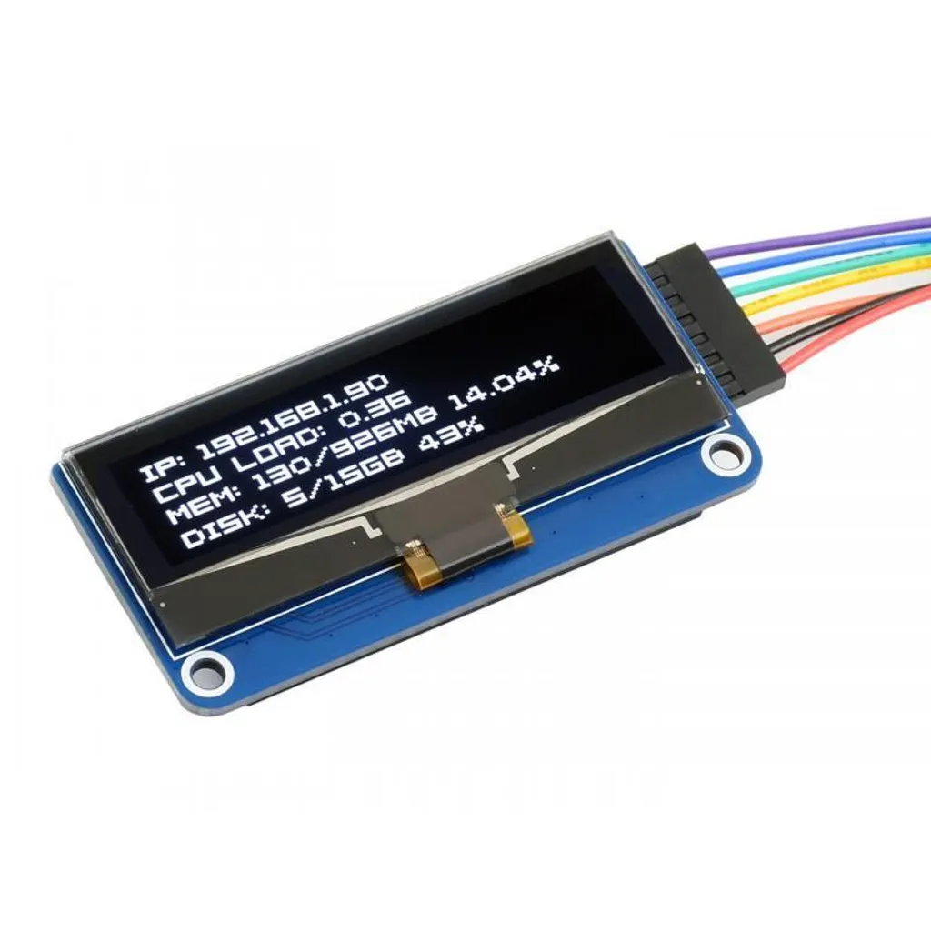 Module OLED 128x32 Haute Résolution 2.23 pouce HAT Raspberry Pi - 2