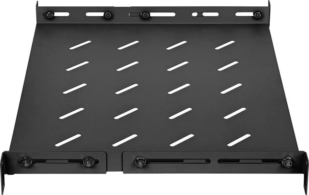 Intellinet 714082 Mensola Rack 1U 350mm Variabile: Robustezza Vera